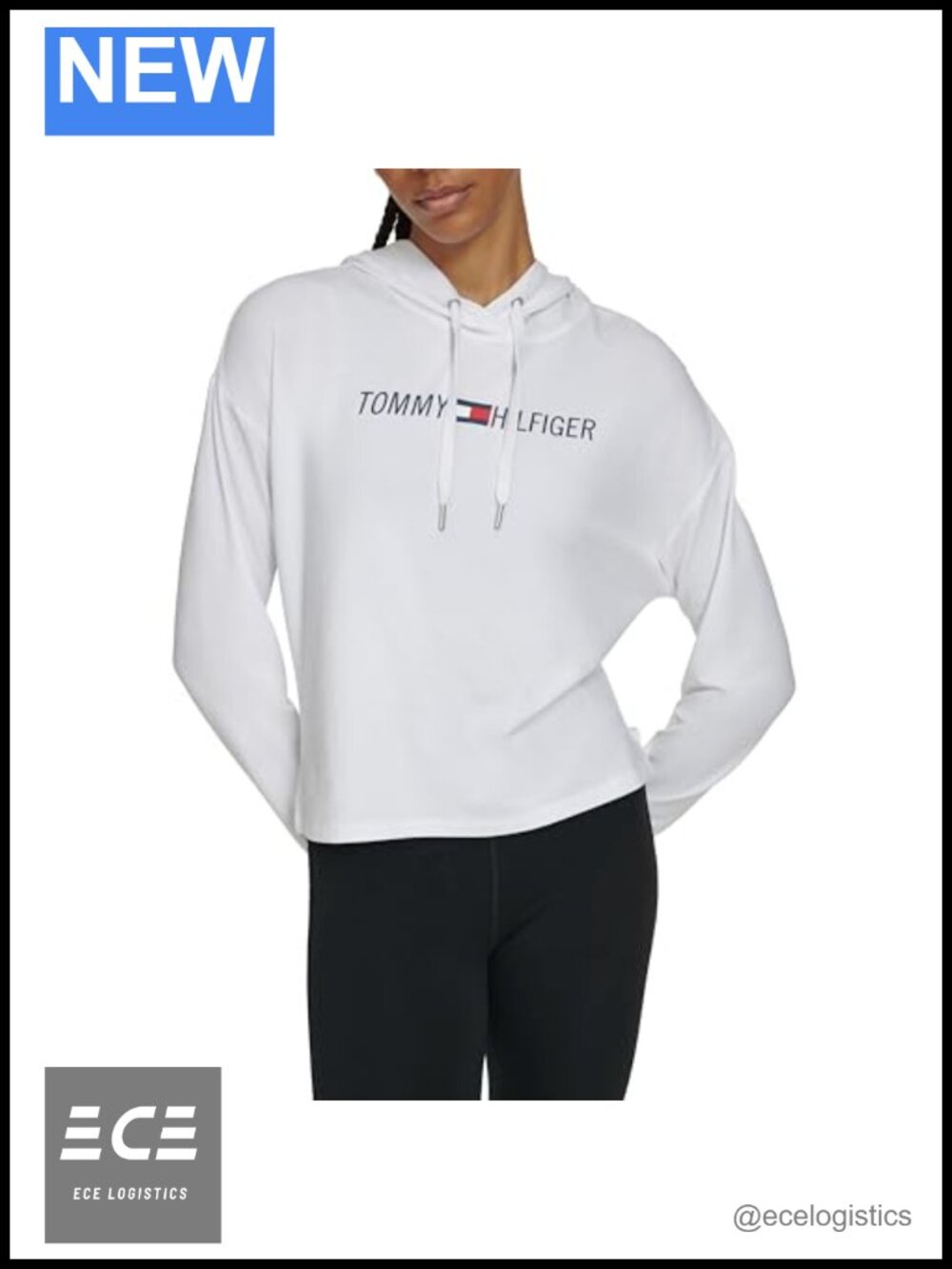 Lightweight Logo Hoodie Sweatshirt Long Sleeve Pullover